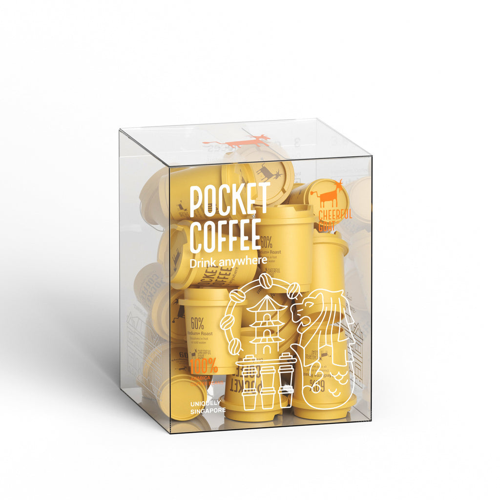 Cheerful Goat Pocket Coffee (60% Medium+ Roast)