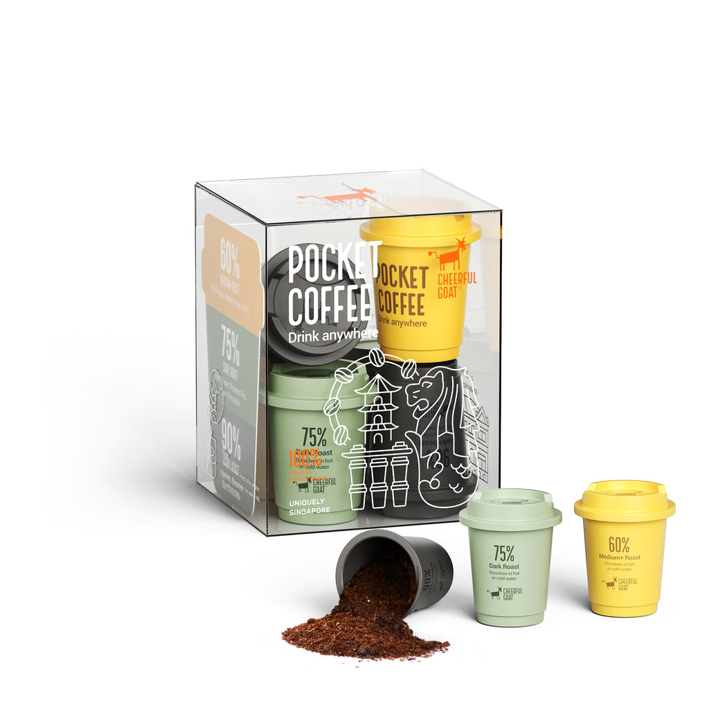 Cheerful Goat Pocket Coffee (Mixed 6pcs)