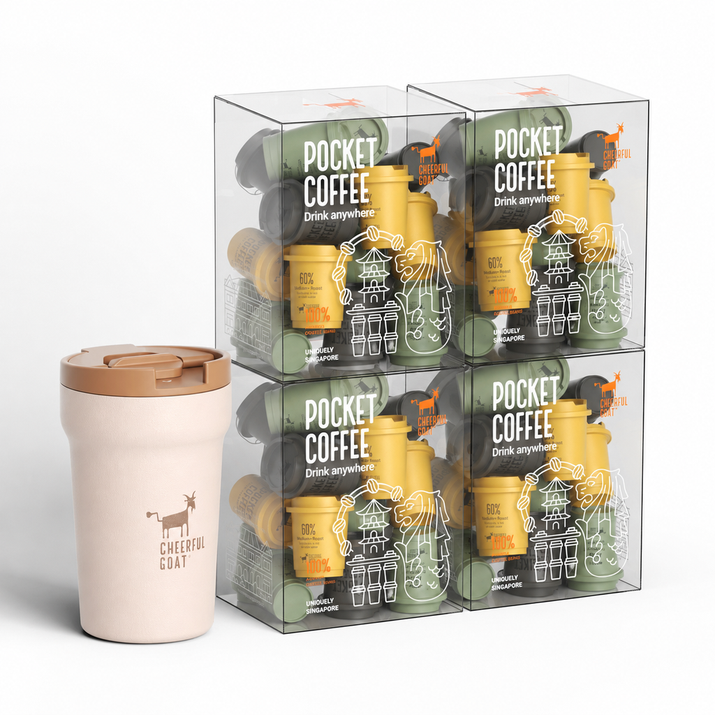 Pocket Coffee 4 Box + Tumbler Bundle
