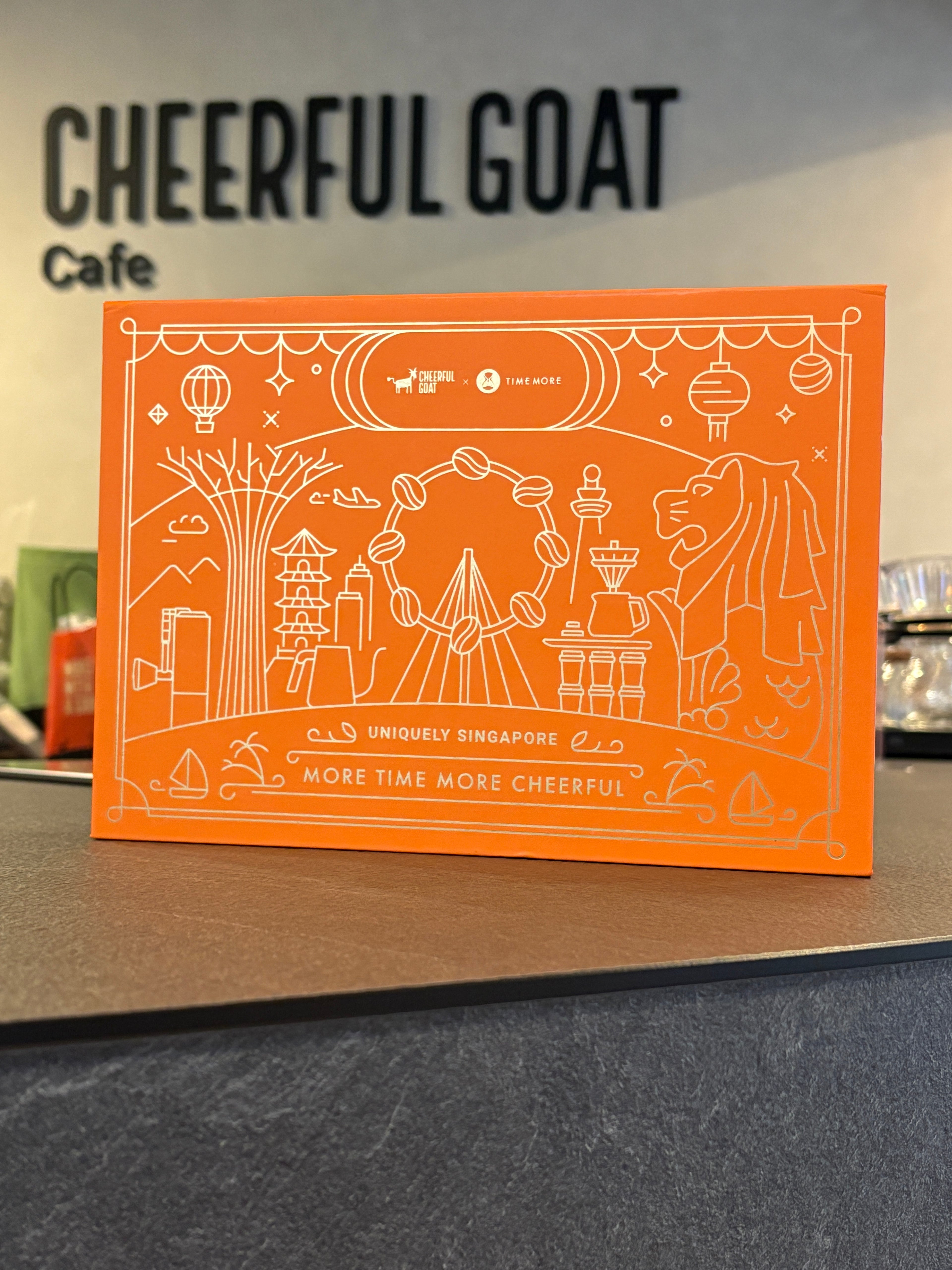 Cheerful Goat Pocket Coffee Gift Box