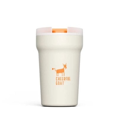Cheerful Goat Tumbler